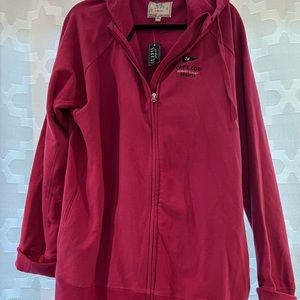 Cuffy’s Cape Cod Full Zip Hoodie Fuschia 3XL NWT